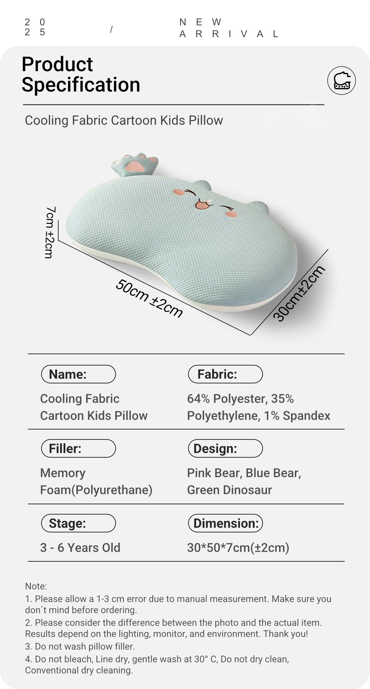 Cooling Fabric Kids Children Preschooler-10